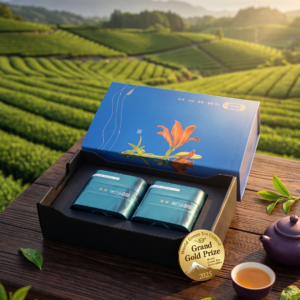 2025日本世界綠茶大賽獲最高金賞【蘭桂-花香烏龍手採春茶】禮盒限量販售